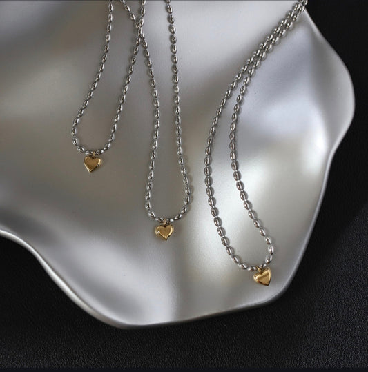 Collar Heart Lux