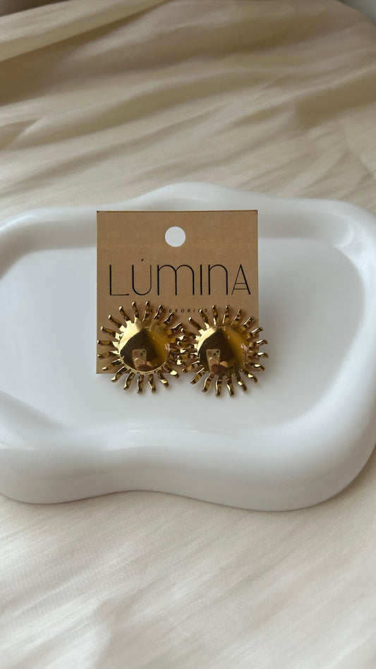 Aretes Golden Sun